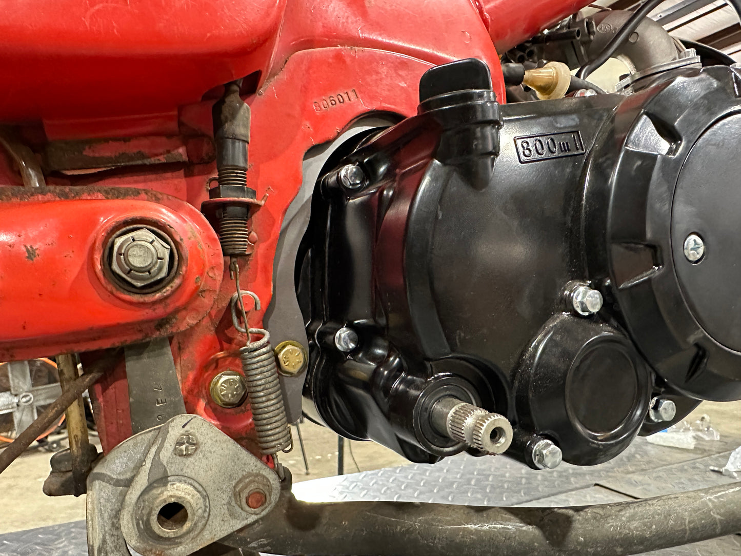 Honda CT90 Pit Bike Engine Adapter Kit