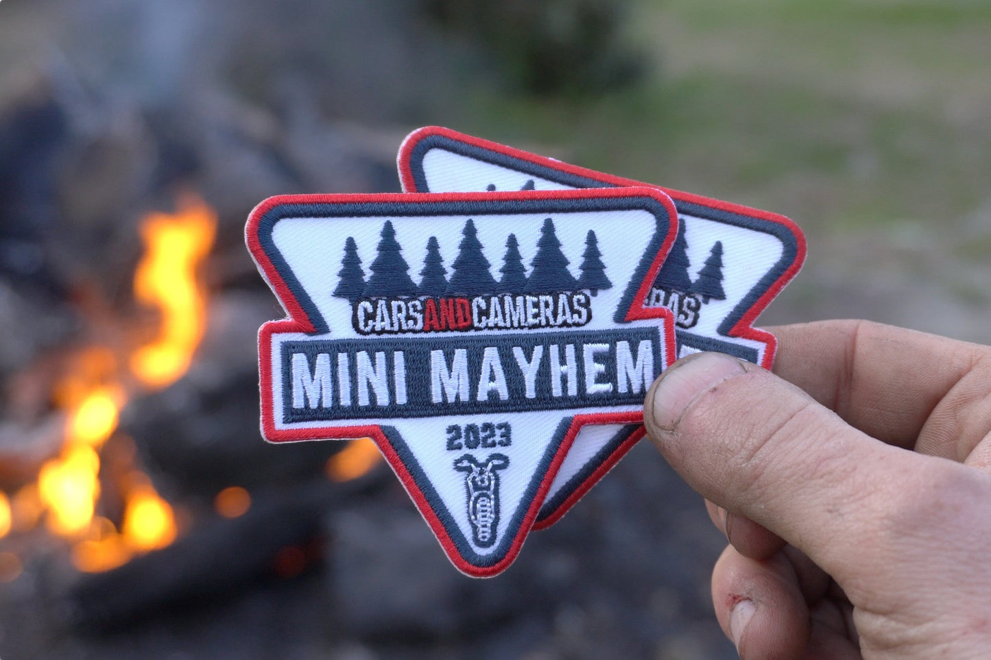 Mini Mayhem 2023 Iron-on Patch (2 Pack)