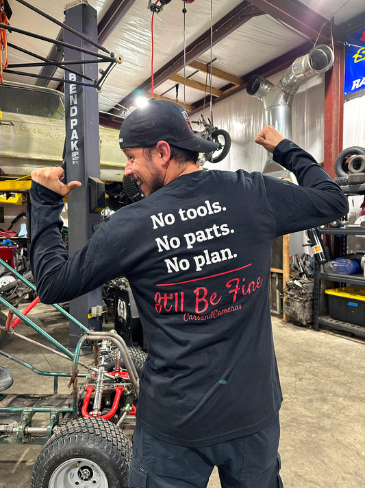 Long sleeved It'll Be Fine T-shirt