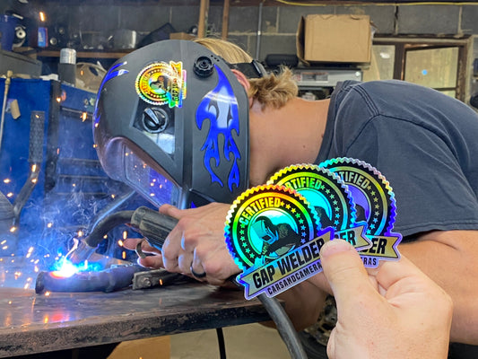 Certified Gap Welder Sticker (3 Pack)