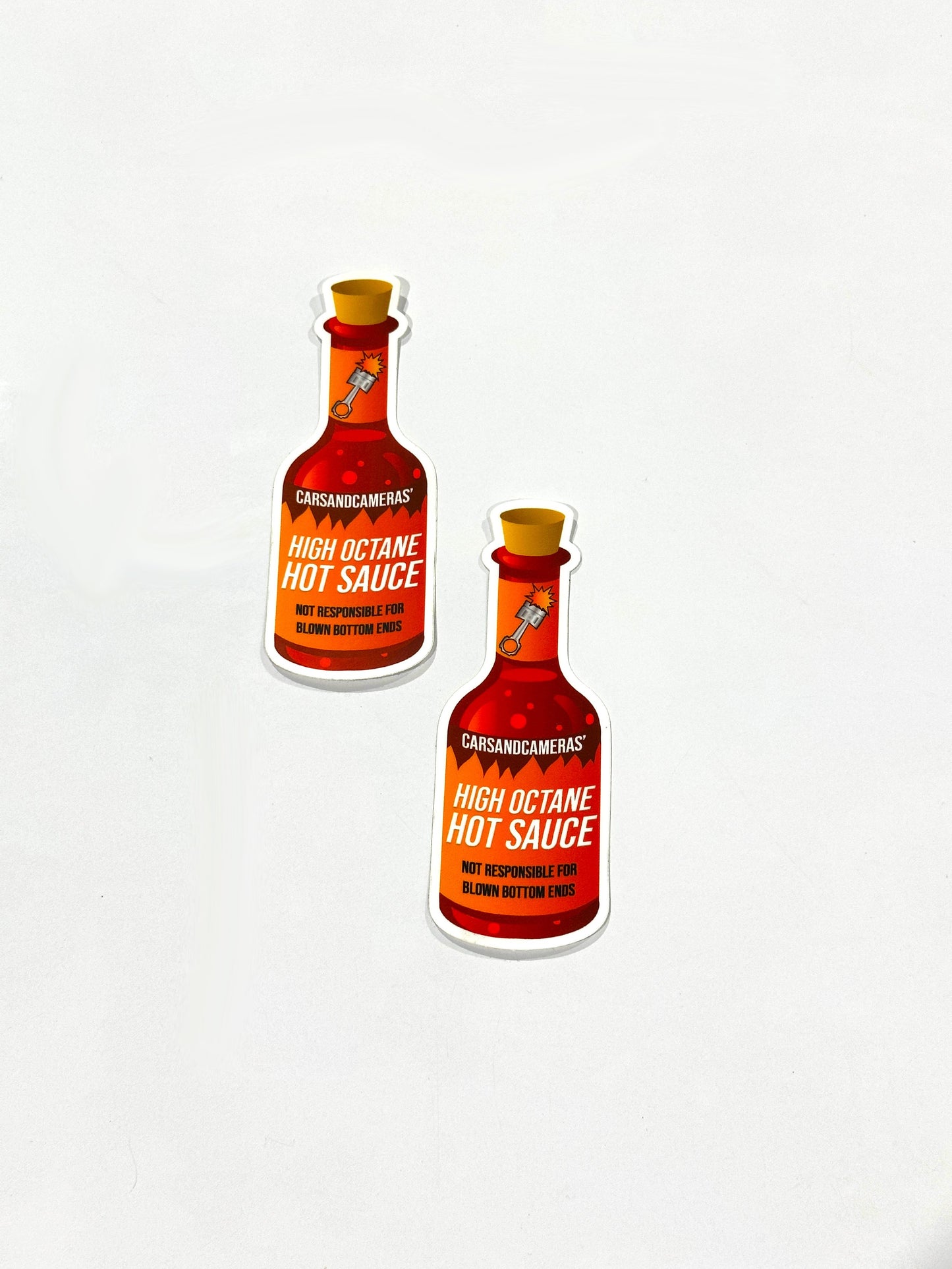 High Octane Hot Sauce Sticker (2 Pack)
