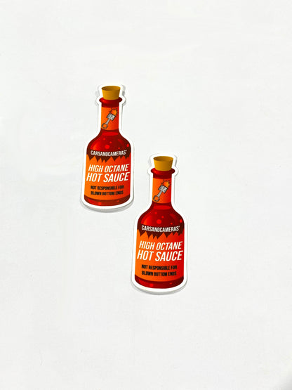 High Octane Hot Sauce Sticker (2 Pack)